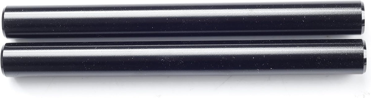Movo PT6 Set 15mm (6") Photo of Two Aluminum Rods for DSLR Camera Rail System