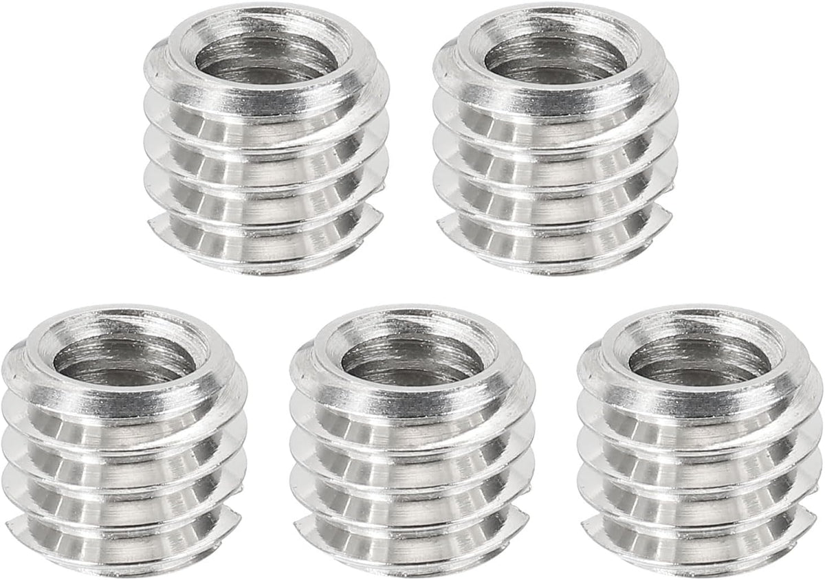 1/4" 3/8" 5 PATIKIL Female to Male Convert Screws Adapters, Pcs Tripod Thread Adapter Mount for Camera Monopod Video