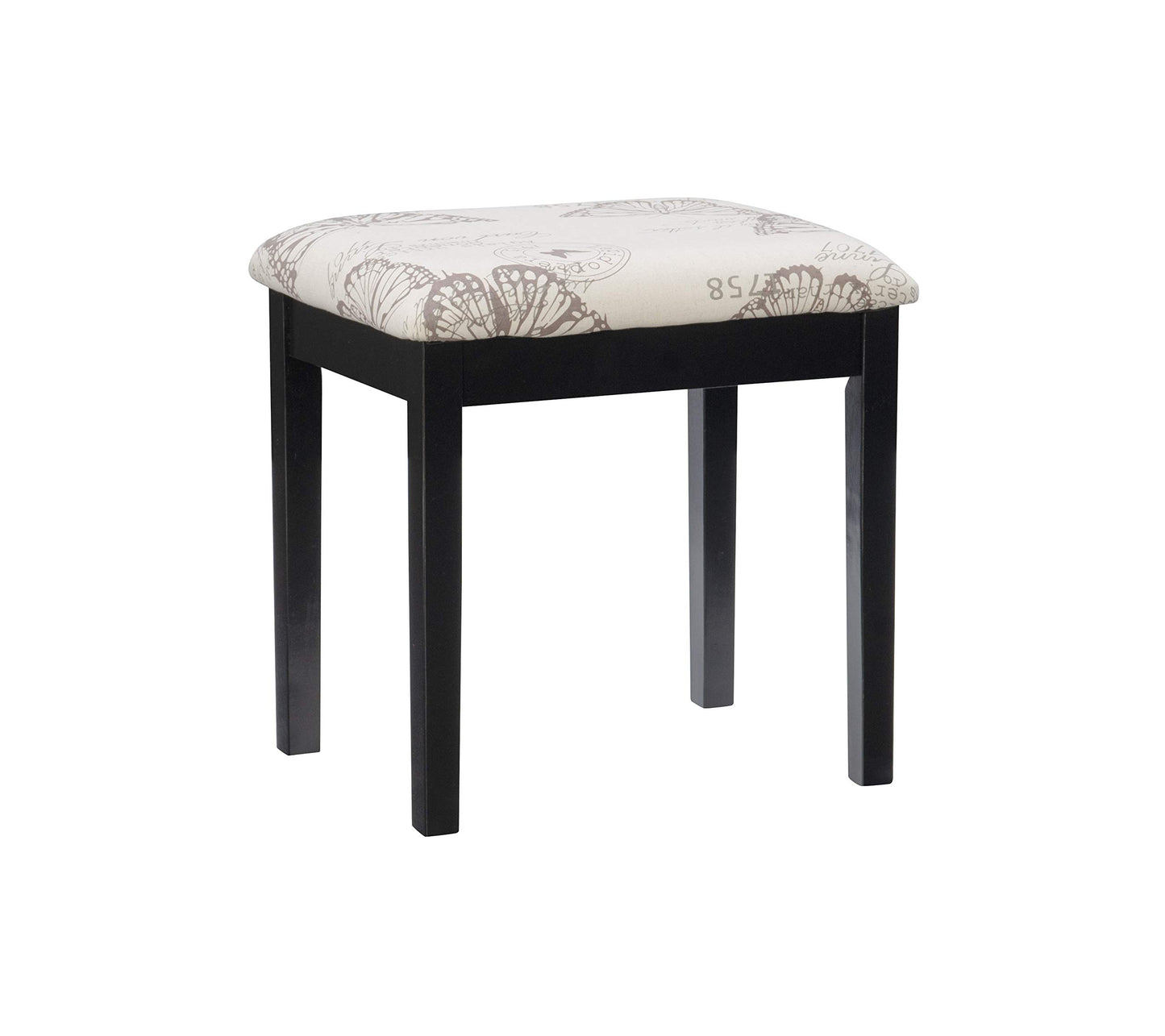 Linon Vanity Set, Black