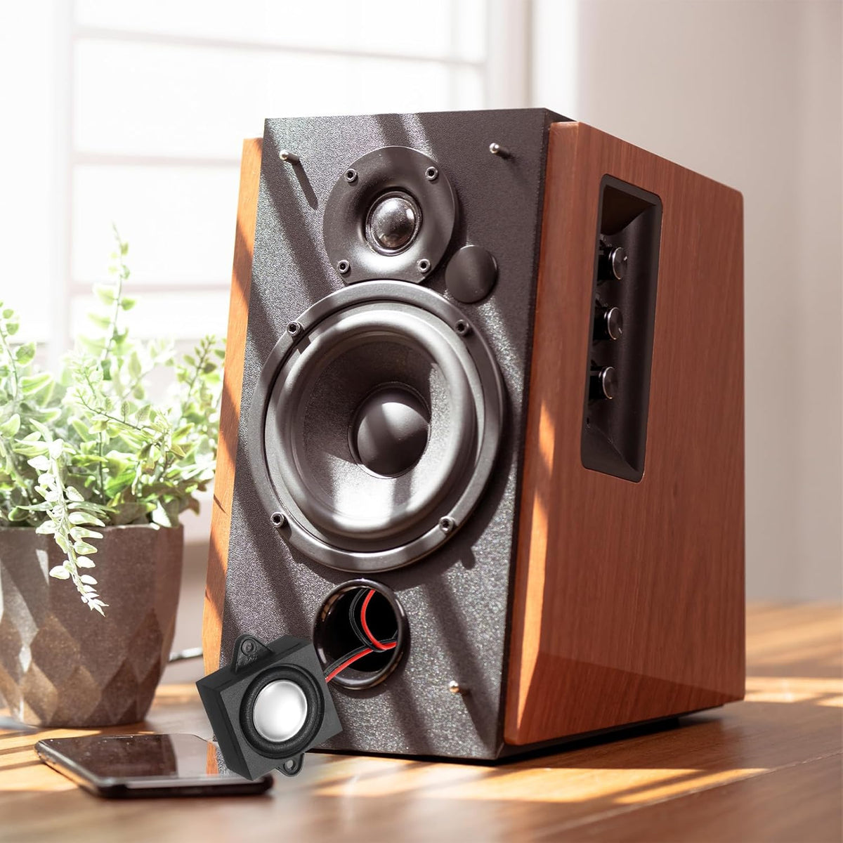 uxcell 1Pcs 3 4 JST-PH2.0 Speaker Watt Ohm Mini Speaker Micro Speaker with Interface for Small Electronic Projects
