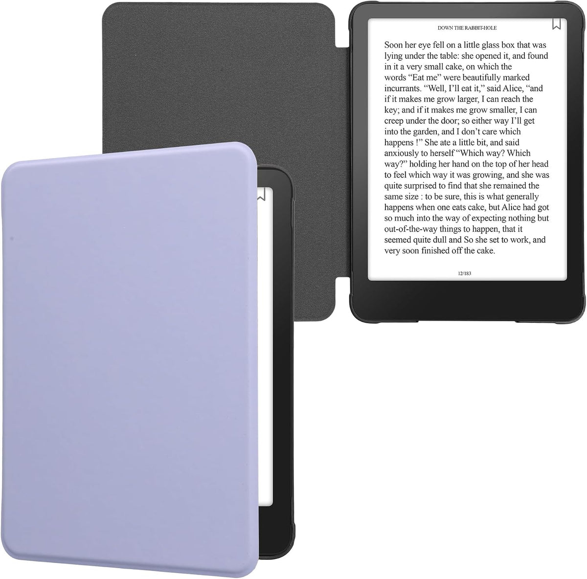 (2024)/Colorsoft kwmobile Case Compatible with Amazon Kindle Paperwhite Case - Cover for eReader with Magnetic Closure