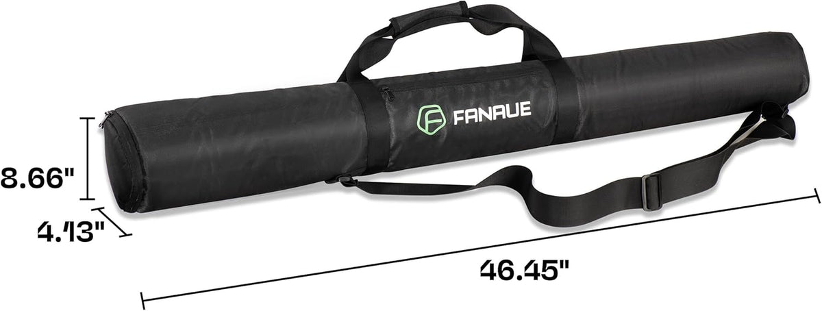 Compartments,39.4x9.8x9.8in Fanaue Tripod Case with Heavy Duty Tripod Bag with Shoulder Straps,All Padded Carrying Case