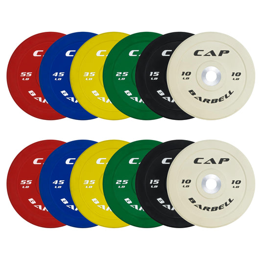 CAP Barbell 370 lb Competition Olympic Bumper Plate Set