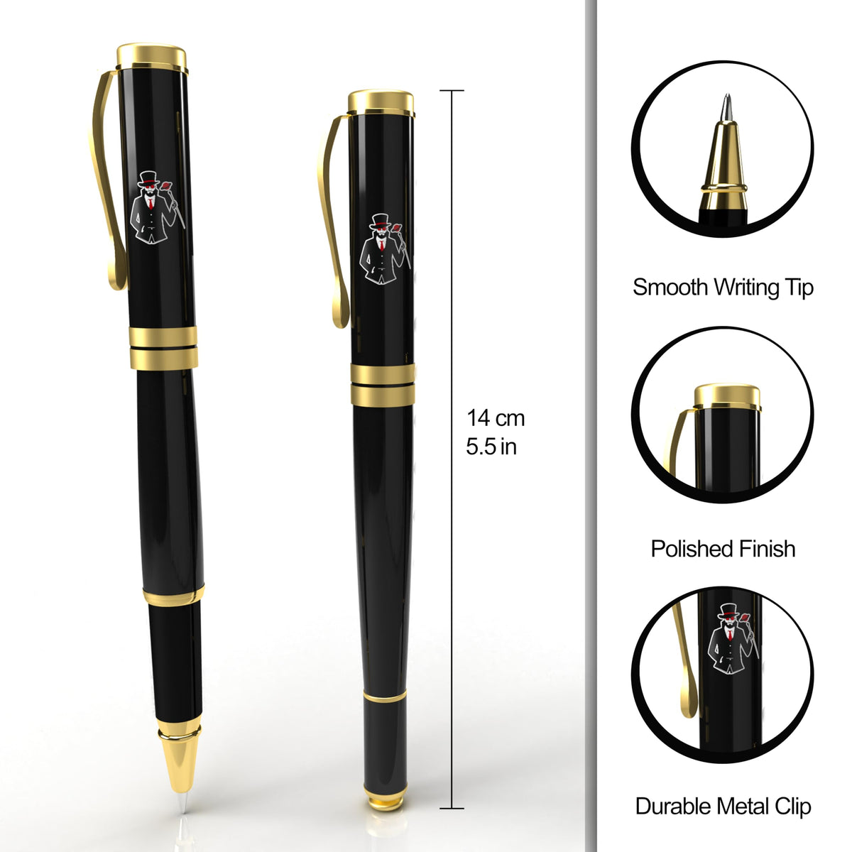 Hypernova Fancy Pen, Luxury Pen, Pens for Writing, Fancy Pens for Men & Women, Luxury for Men, Ballpoint Black Ink, Nice, Best