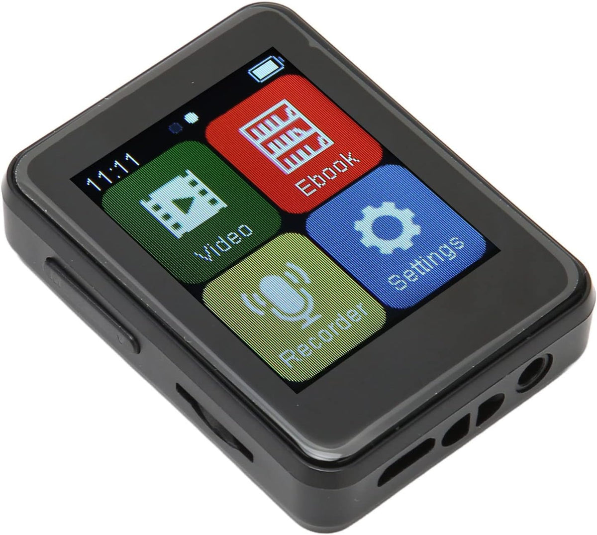 MP3 1.8 Inch 5.0, 500mAh (64GB SUNGOOYUE Portable Player with Touchscreen, HighFidelity Sound, Metal Body, Multiple
