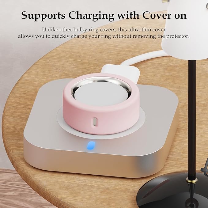 15 Pack Cover Compatible with Oura Ring Gen 4/Gen 3 Horizon/Gen 3 Heritage, Anti-Scratch Silicone Case for Oura Ring Protector for Women Men Working Out Gym, Support Charging with Cover on