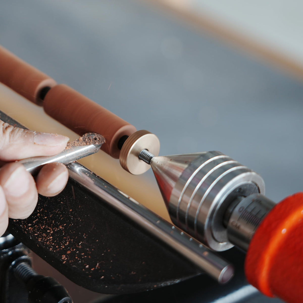 BMWOOD Pen Mandrel with 1"X8TPI Thread Adaptor for Woodlathe Woodturning Pen Make.