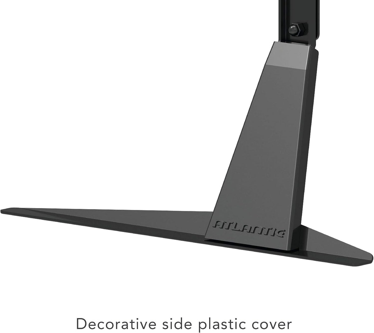 Atlantic 42" 66 lbs, 63607103 Table Top TV Stand - Universal Adjustable Table Top TV Stand, Adjust Height, Base Mount