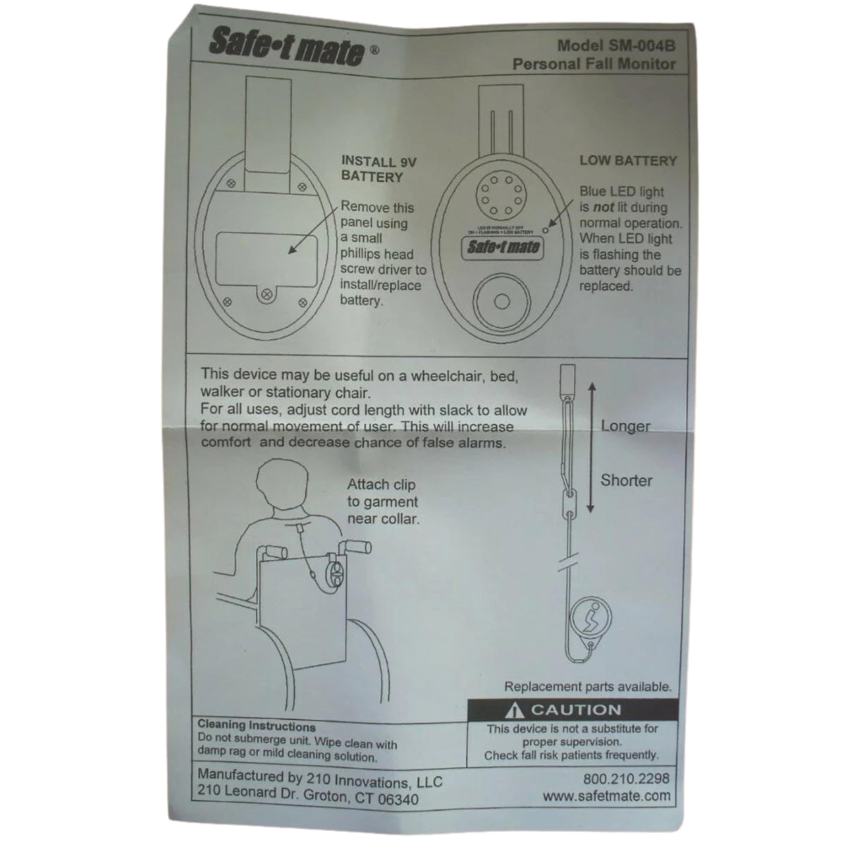 Safe-T Mate Magnetic Personal Alarm