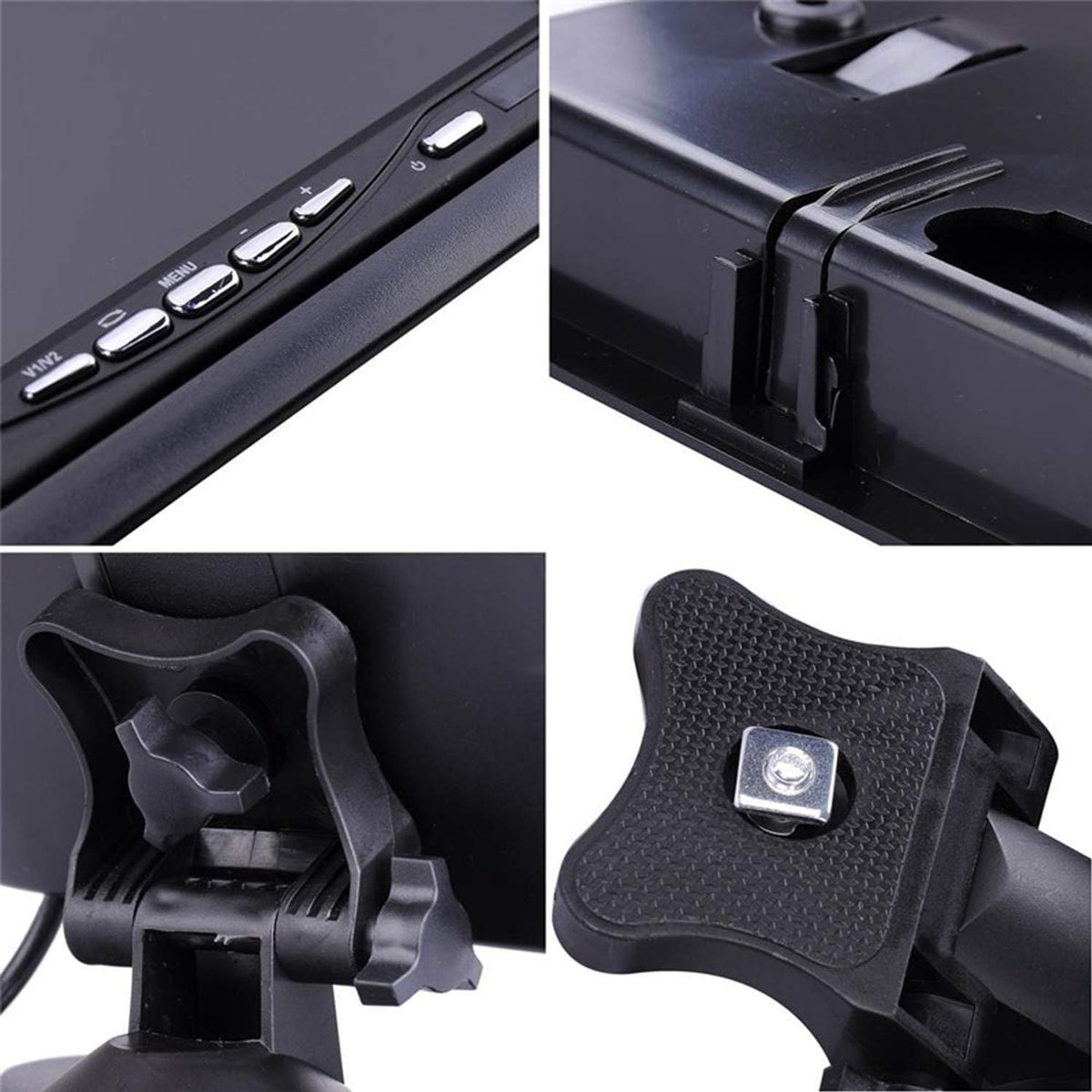 Yasoca 7 Inch LED Backlight TFT LCD Monitor for Car Rearview Cameras, Car DVD, Serveillance Camera, STB, Satellite