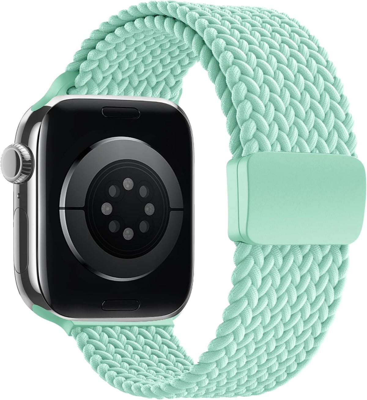 Braceleter 38mm 40mm 41mm 42mm 44mm 45mm 46mm 49mm 10 9 8 7 6 5 4 3 2 1 Braided Stretchy Band Compatible with Apple