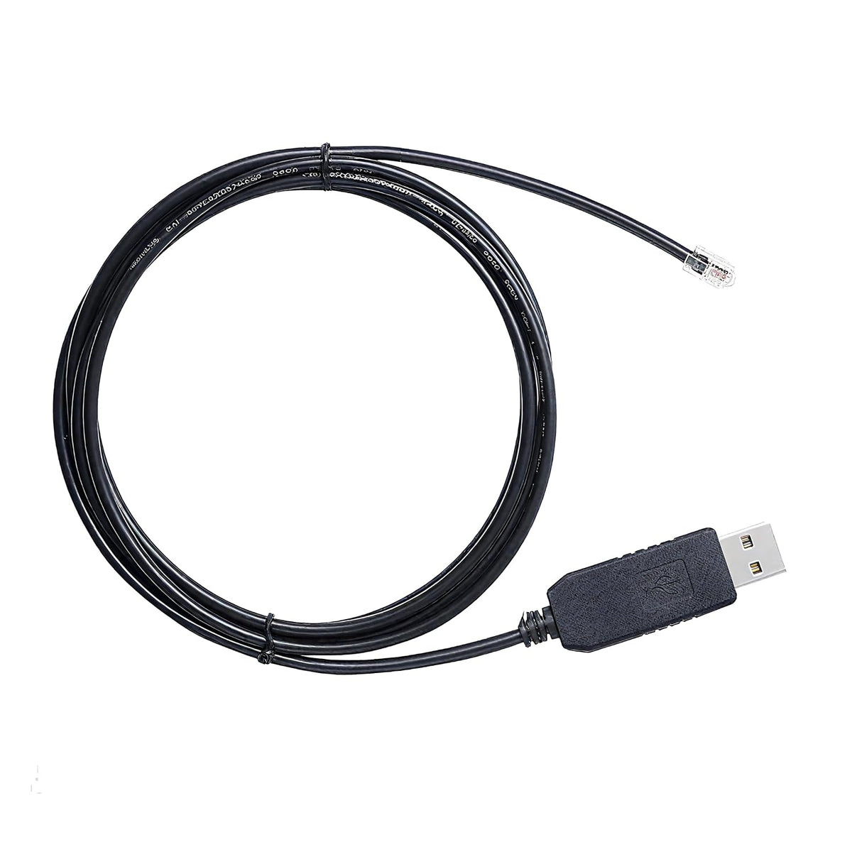 RS232 RJ9 4P4C Control,1.8m/5.9ft USB Serial to Update Firmware Cable for Celestron Nextstar Hand