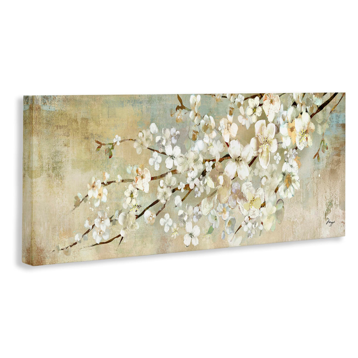 Stupell Industries 'Blooming Flower Tree Branch Painting'| Canvas Art