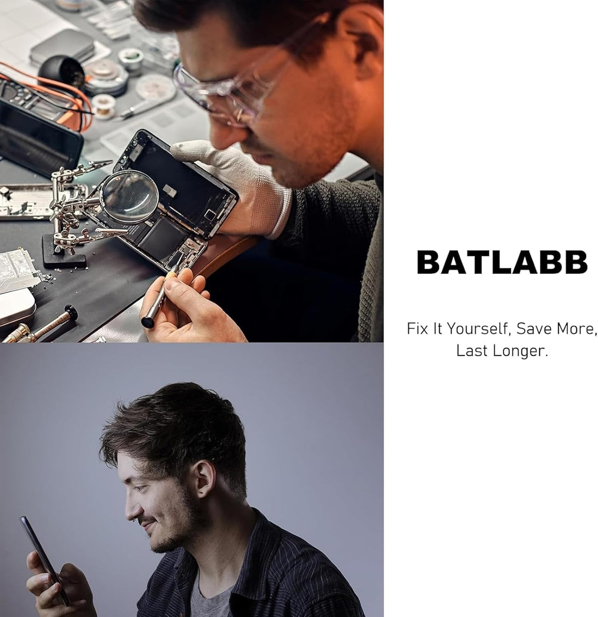 BATLABB 3PCS 20 for Galaxy Note Ultra Rear Camera Lens Glass Replacement Kit, with Tools & Instruction, Bronze