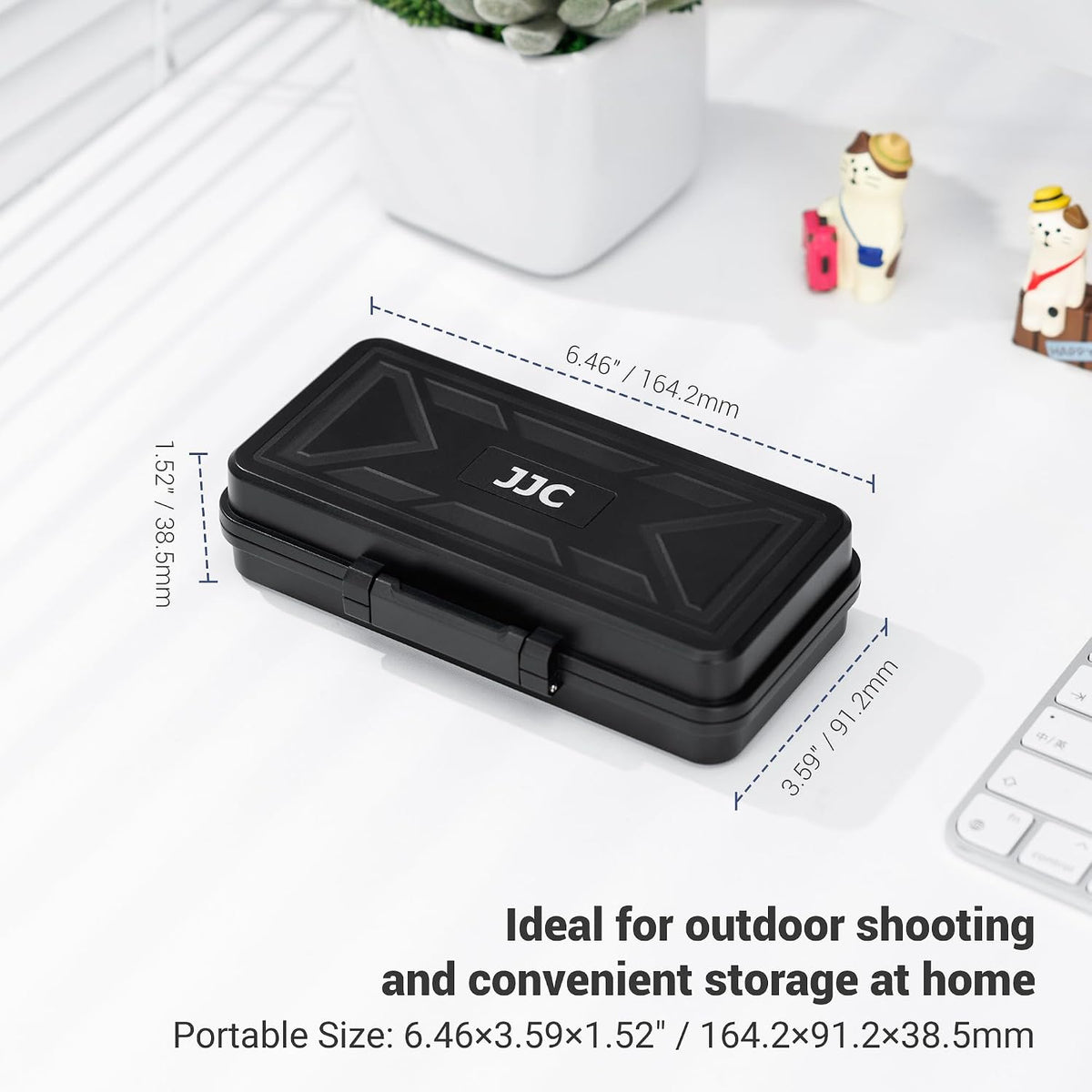 3 6 SD/5 A/6 LP-E6 NP-FZ100 JJC Camera Battery SD Card Case for Camera Batteries, CFexpress Type CFexpress Type B