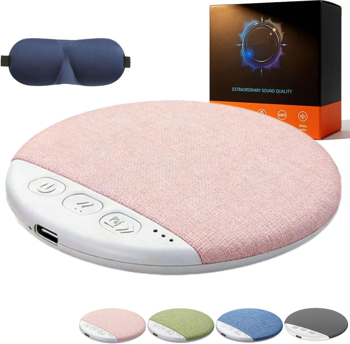 FALLCHILL Flat Under Pillow Speakers, Bluetooth Pillow Speakers for Sleeping, Wireless Charging Ultra Thin Speaker