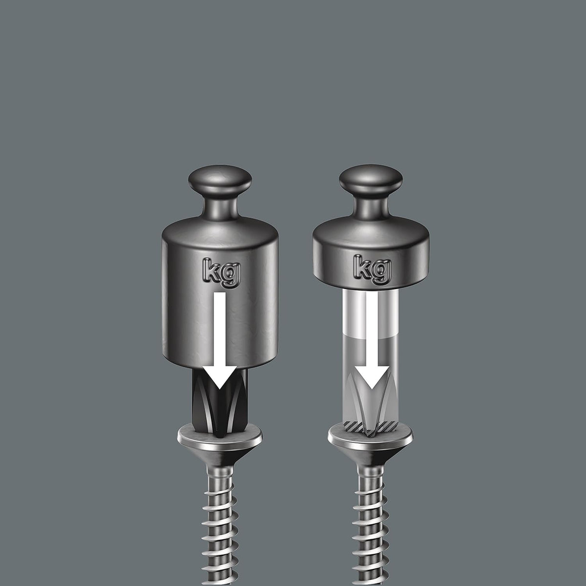 WERA Screwdriver Set - 6 Piece Laser Tip Precision Tools for Enhanced Grip and Control