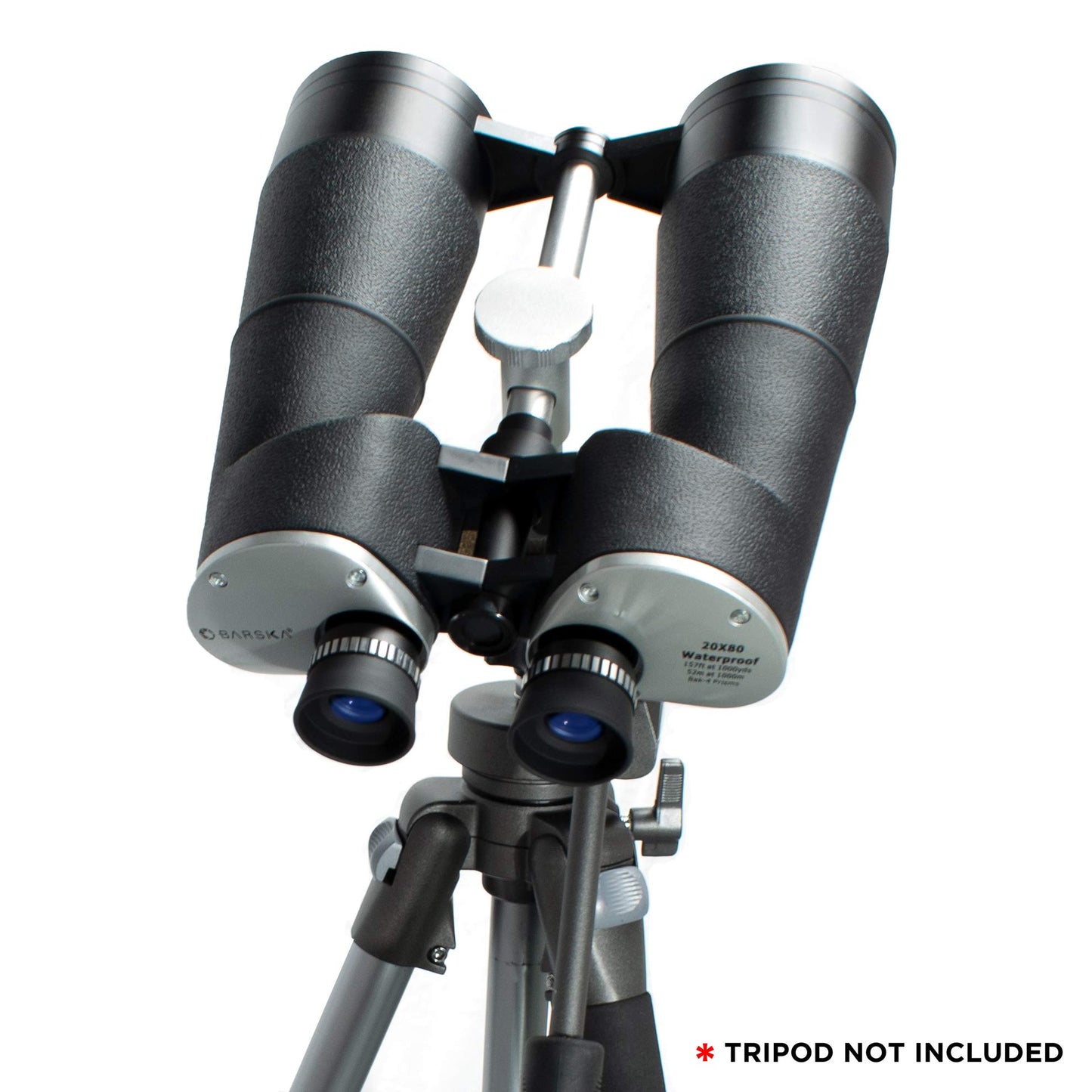 Barska 20x80 Cosmos Binoculars – Large Astronomy Binoculars with BAK4 Porro Prisms, Multi-Coated Optics & Rubber Grip – for Stargazing & Long Distance Viewing