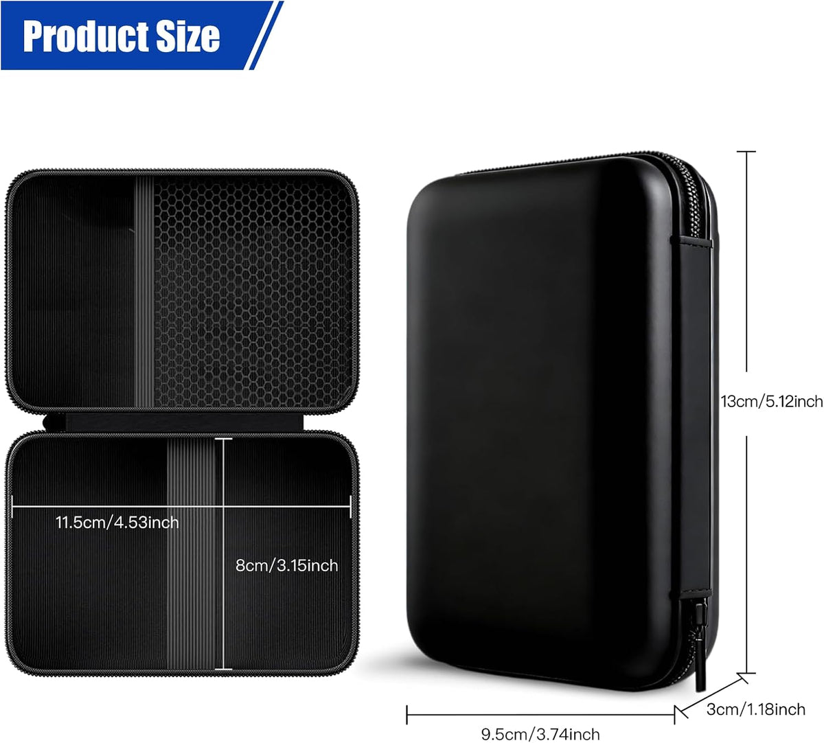 ZBORH MP3 MP4 MP3 4.02 inch MP3 4.02 inch, MP3 Player Case for Player, for Full Screen Touch Music Player and Other