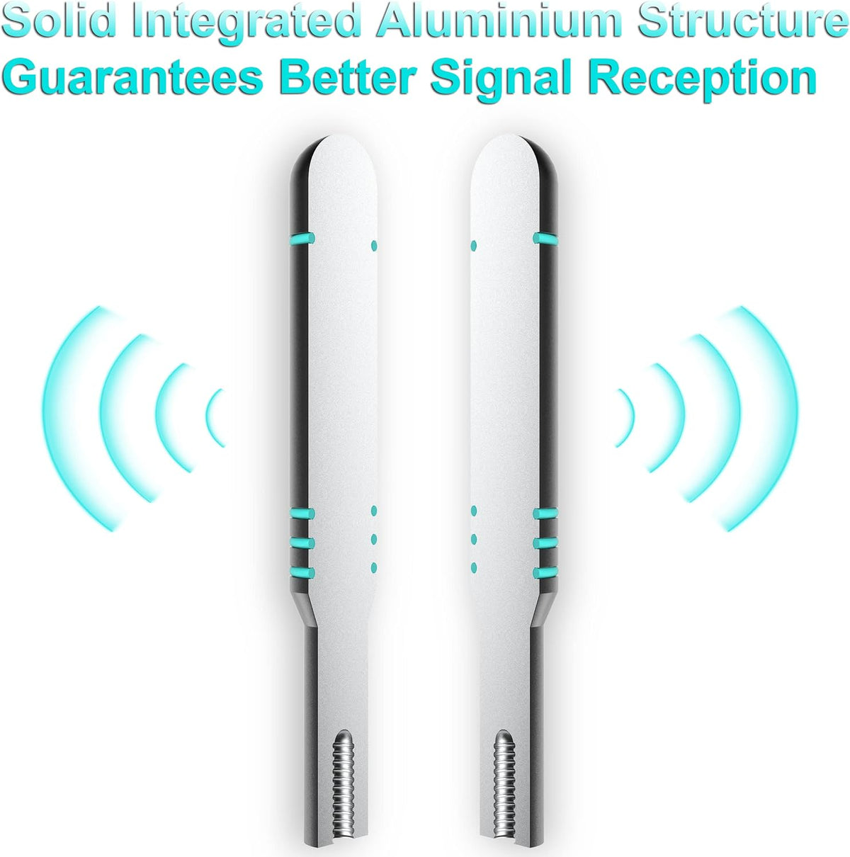 VUELVE 4K 1080P,10ft TV Antenna for Smart TV Indoor Digital Indoor Antennas with Strong Magnetic Base, Long Range