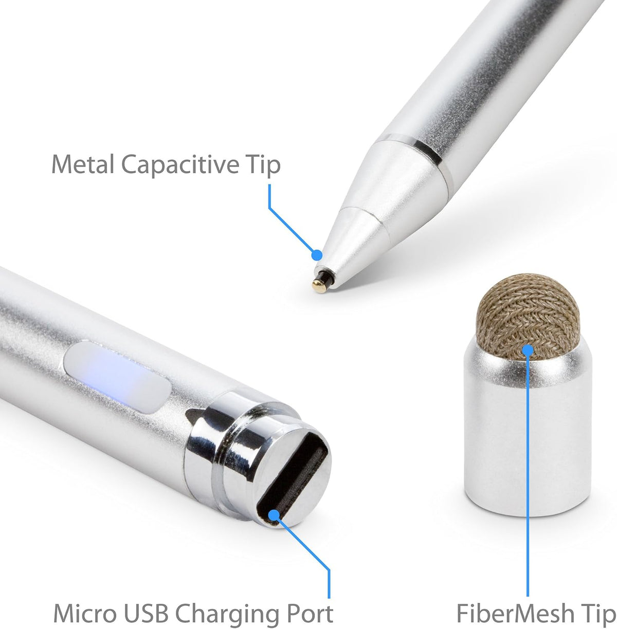 BoxWave S5 MP3 (2-Pack), Stylus Pen Compatible with QNGEE Portable Player - AccuPoint Active Stylus Electronic Stylus