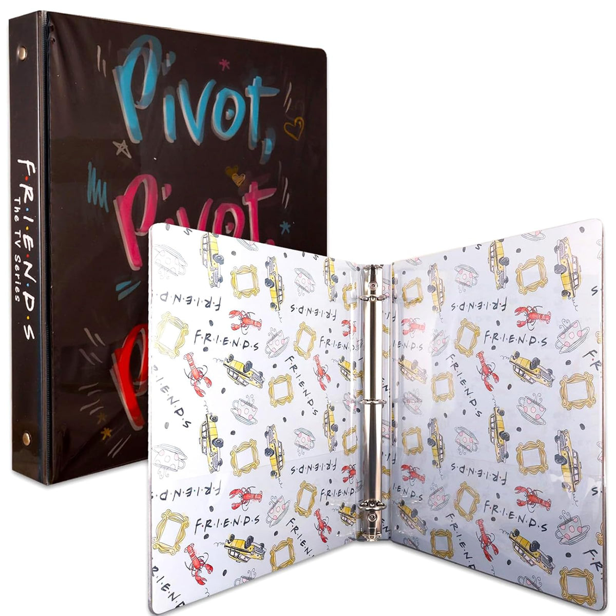 FRIENDS TV Show Gift Set - Gift Bundle with Journal, Binder, Bookmark, and More TV Show Office Supplies Pack