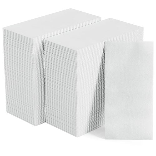 600PACK Disposable Hand Towels for Bathroom, Soft and Absorbent Paper Guest Towels Disposable Decorative Bathroom Hand Napkins for Kitchen, Parties, Weddings, Dinners