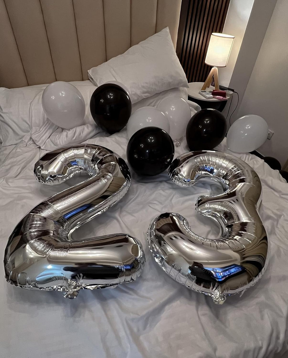 Silver Number 40 Balloon - 40 Inch Giant Foil Decoration for 40th Birthday Party Supplies