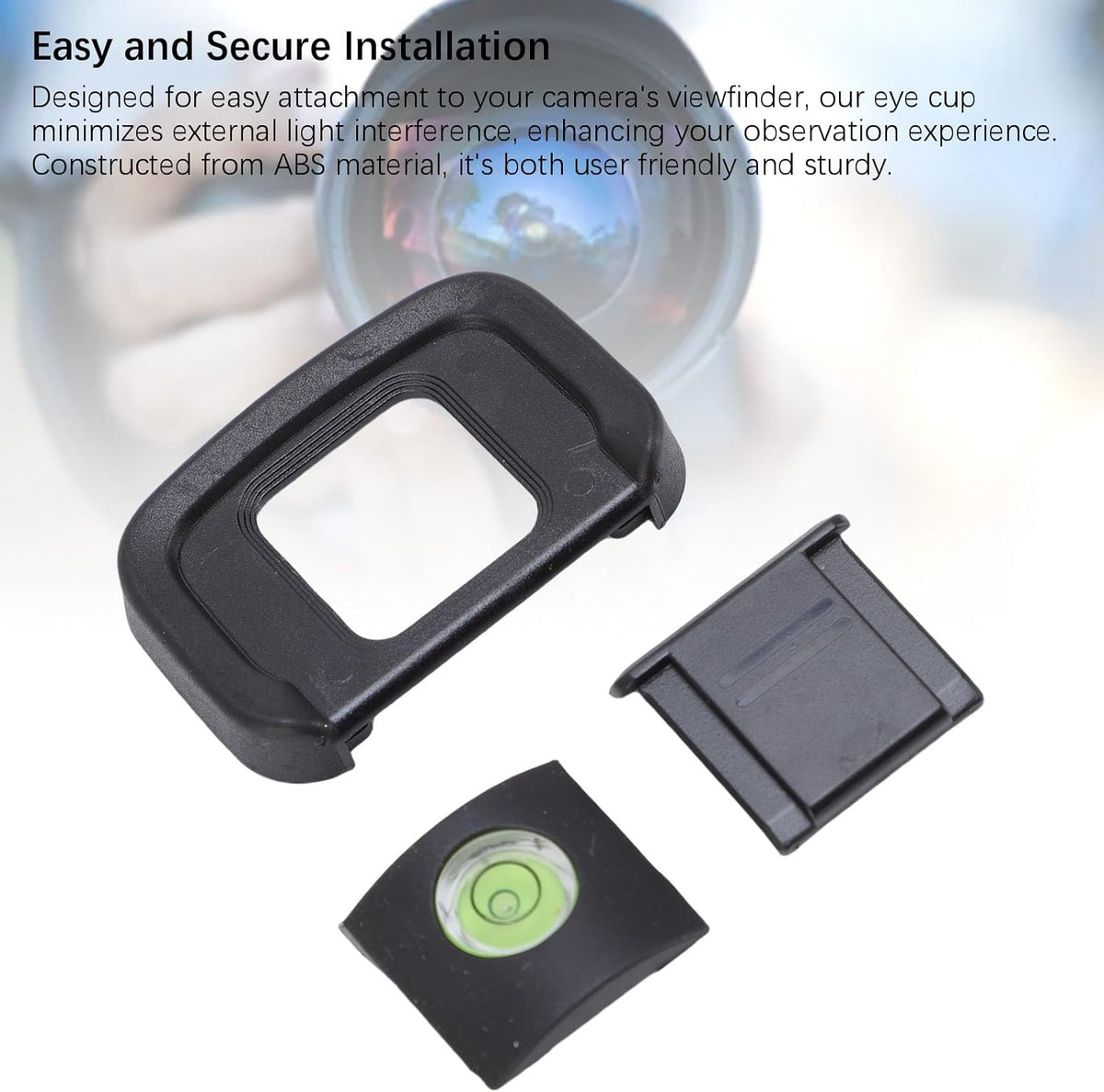 Z50 Set, 3 1 Dpofirs Eyecup Hot Shoe Cover Bubble Level in Replacement Viewfinder Eyeshade, Protective Cover