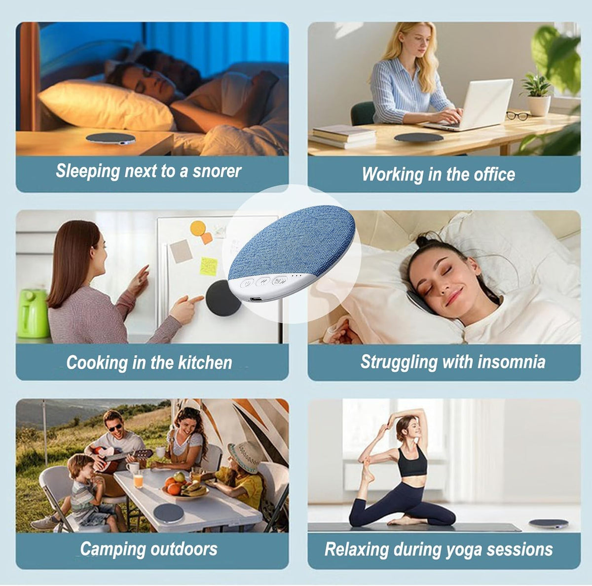 Tartpe 2026 Bluetooth Pillow Speaker for Sleeping, New Bone Conduction Stereo Wireless Music Sleep Headphones, Under