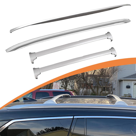 Posris Roof Rack Side Rails and Cross Bars for Honda Pilot 2016 2017 2018 2019 2020 2021 2022 Luggage Carrier Silver