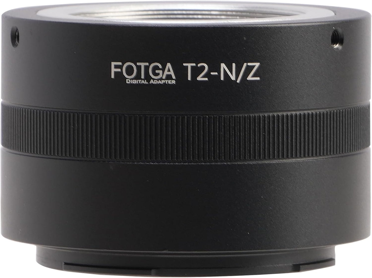 T2 Z50 Z30 Z9 Z8 Z7II Z6II Z7 Z6 Z5 FOTGA Lens Mount Adapter Ring for T Mount Lens to Z-Mount Mirrorless Camera
