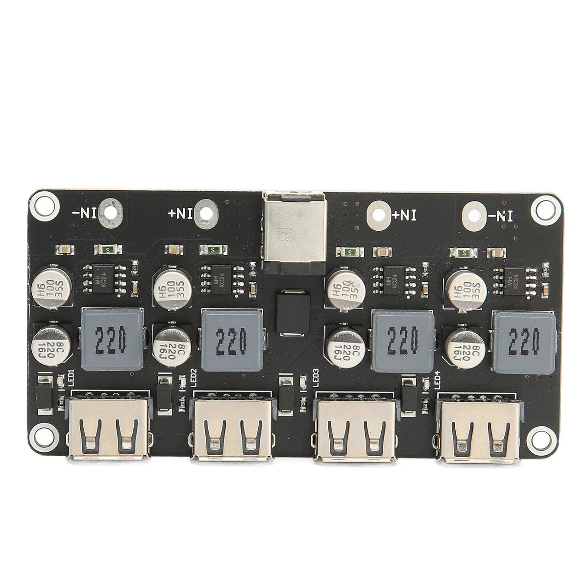 4 12V 24V QC3.0 Way Fast Module, Power Module Fast Module to Power USB Phone Charging Converter Board