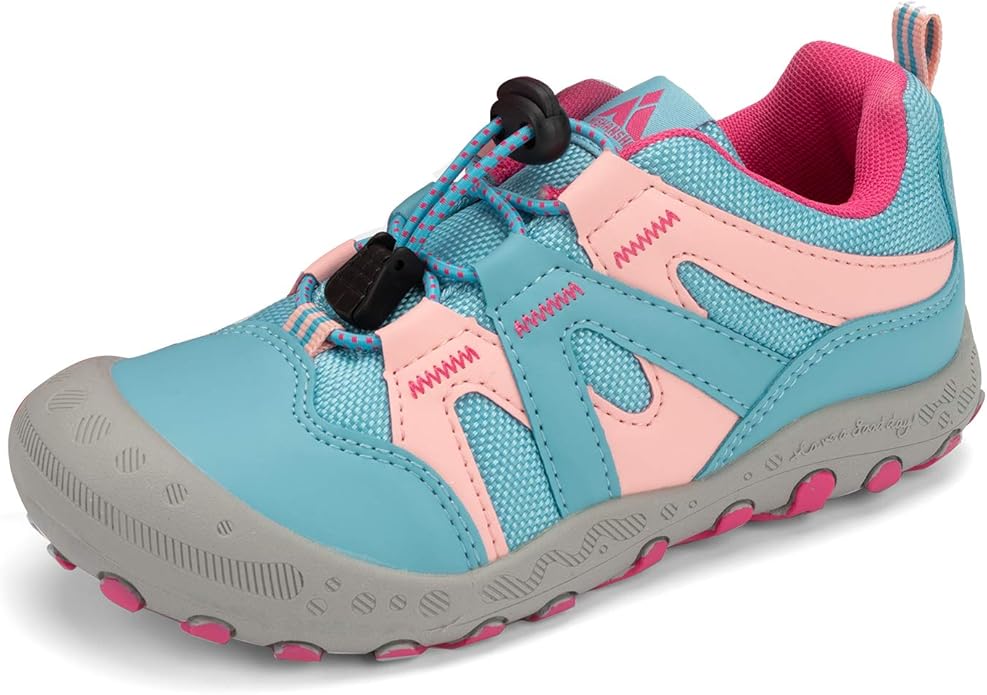Mishansha Kids Hiking Boots Toddler Girls Boys Hiking Shoes Water-Resistant Anti-Collision Non-Slip Athletic Outdoor Trekking Boots