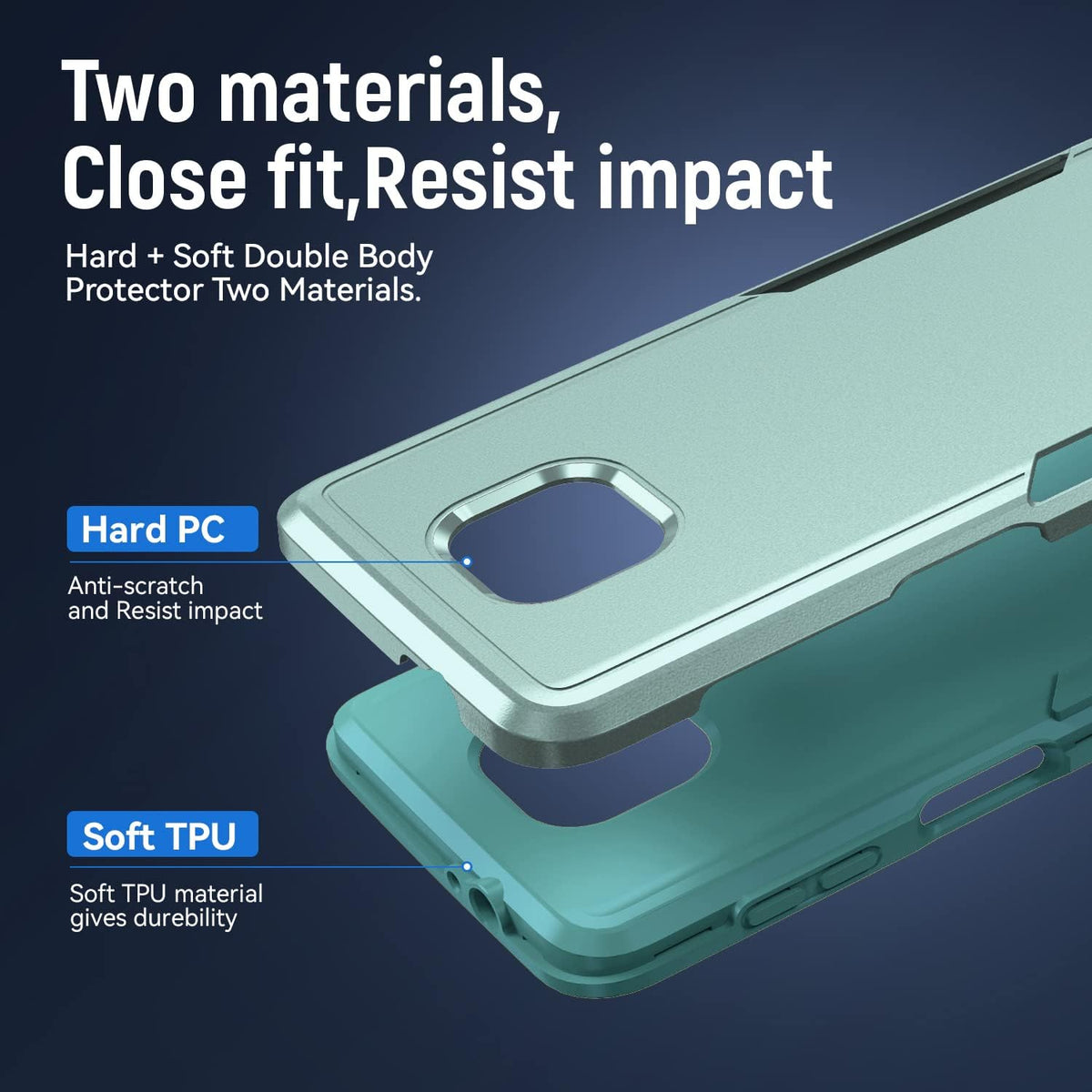 Asuwish 2021 21 5G XT2117-4 Phone Case for Moto G Power with Tempered Glass Screen Protector Cover and Slim Thin Hybrid