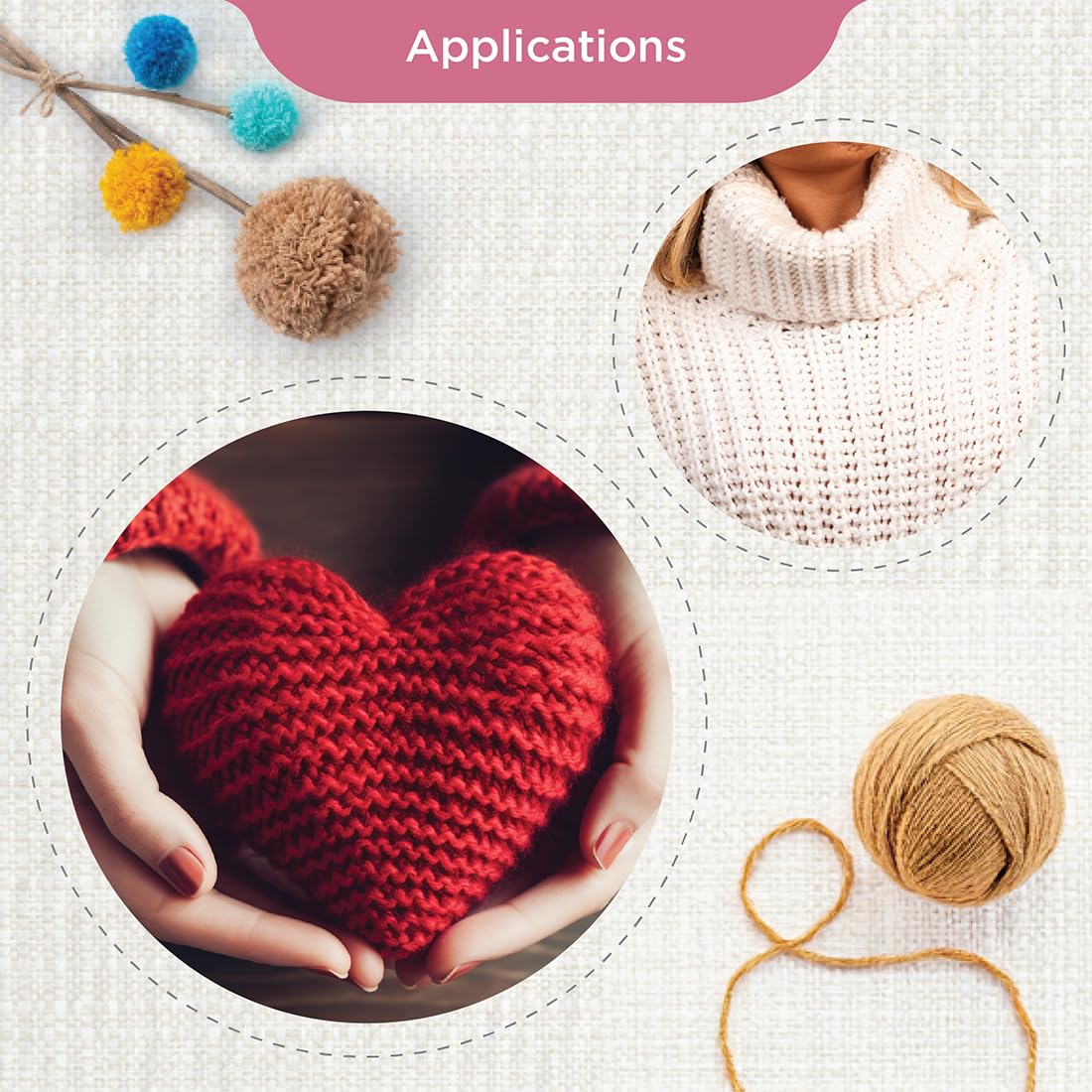 KnitPro Ginger Regal Interchangeable Needle Set 5" (13cm) | 11 US Sizes (4 to 17)
