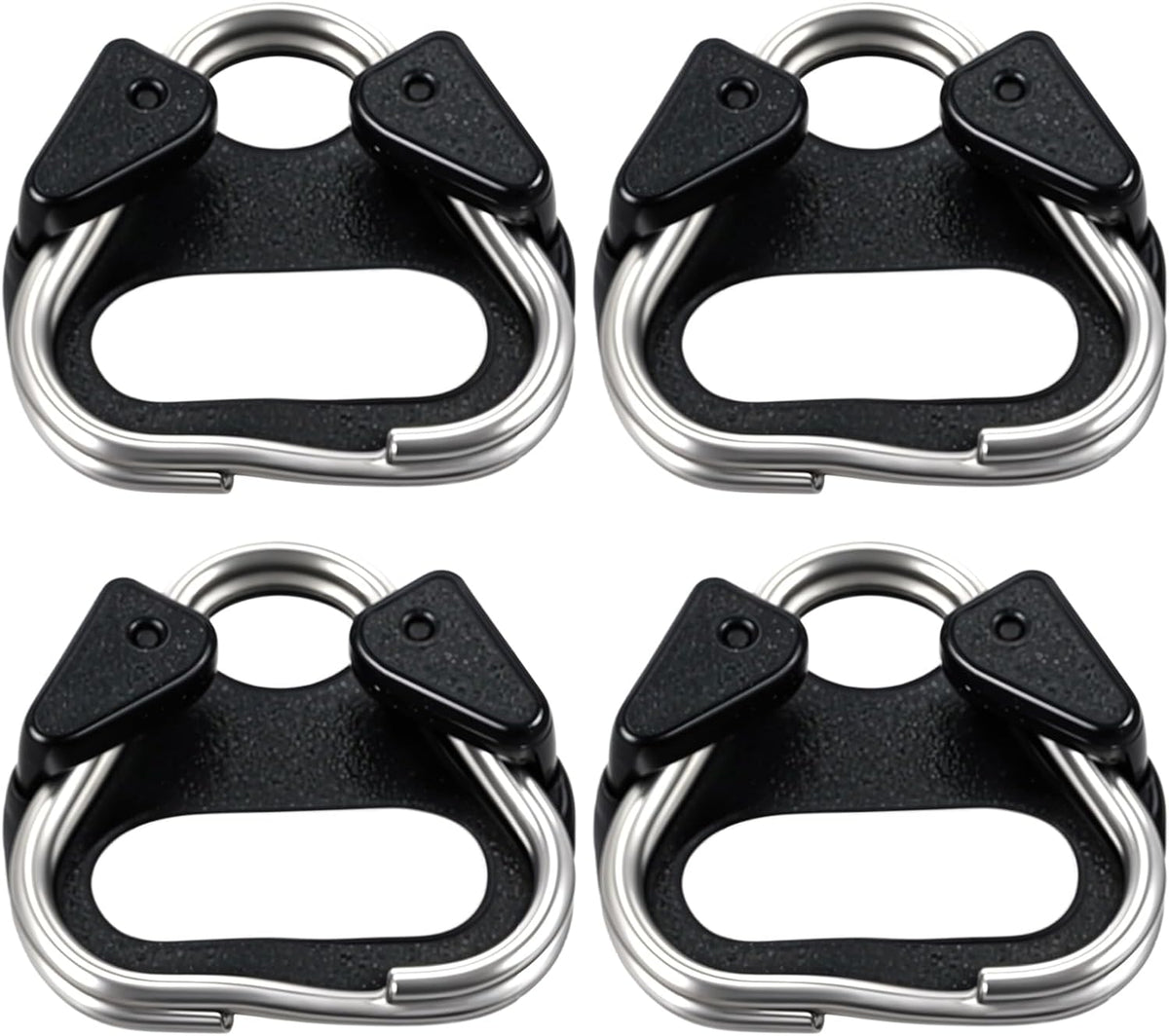 Sorcristy Lug Ring Camera Strap, Stainless Steel Triangle Split Ring and ABS Cap with All Brand D-SLR Rangefinder