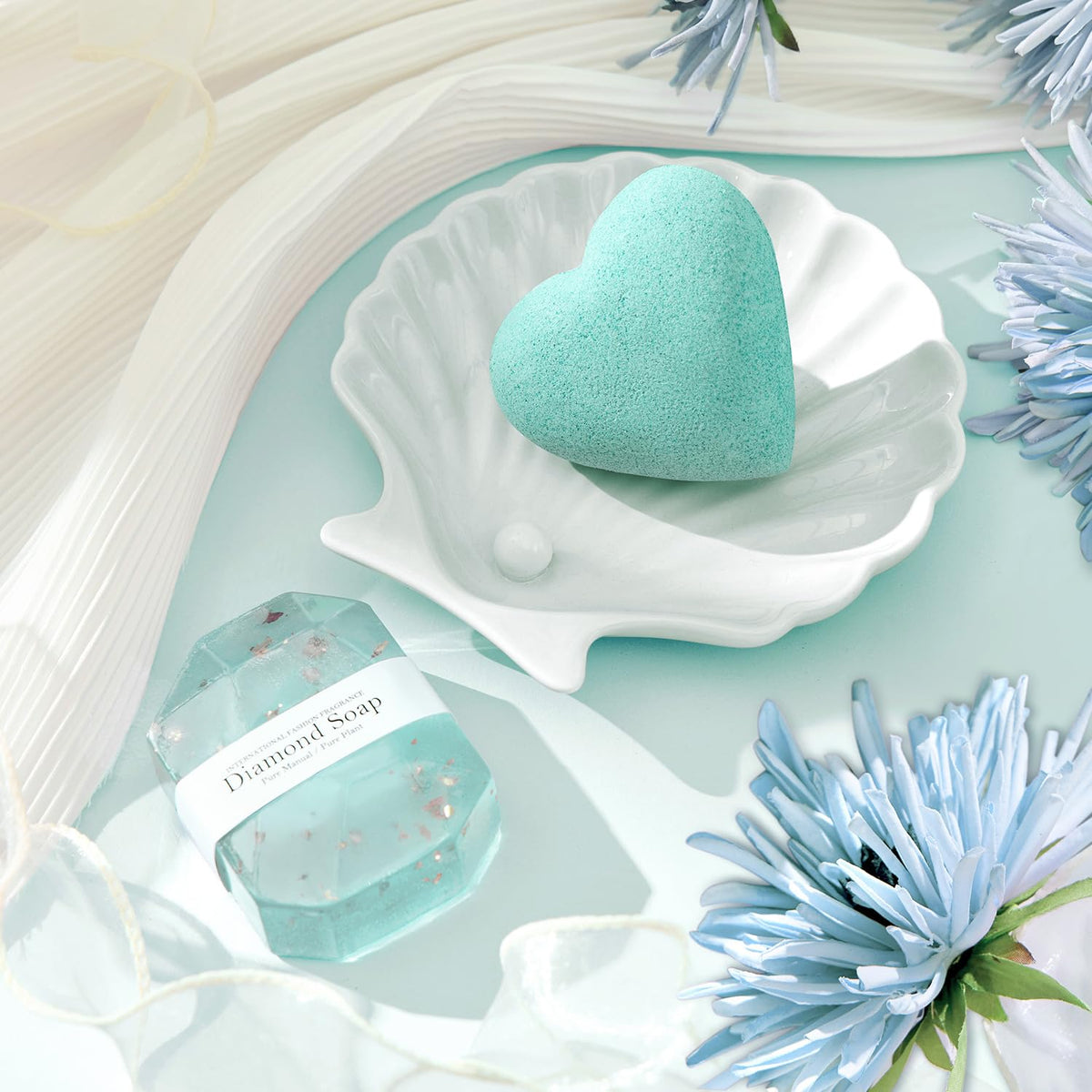 LE CADEAU Valentine's Day Gifts for Wife Girlfriend Her, Get Well Soon Gifts Self Care Gifts, Gardenia Spa Gift Basket Care Package with Blanket, Birthday Christmas for Mom Best Friend Women