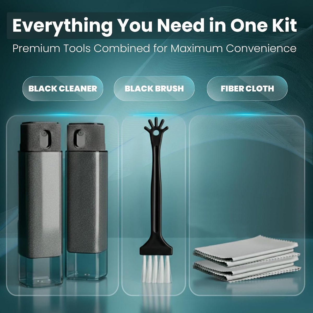 Youviz Car Screen Cleaner Spray Kit for Display & Touchscreens, Phone and iPhone Cleaner, iPad, Laptop, Computer