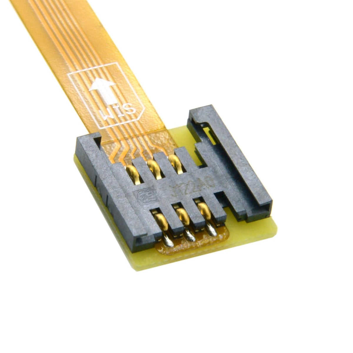 chenyang 10cm GSM CDMA Standard UIM SIM Card Kit Male to Female Extension Soft Flat FPC Cable Extender