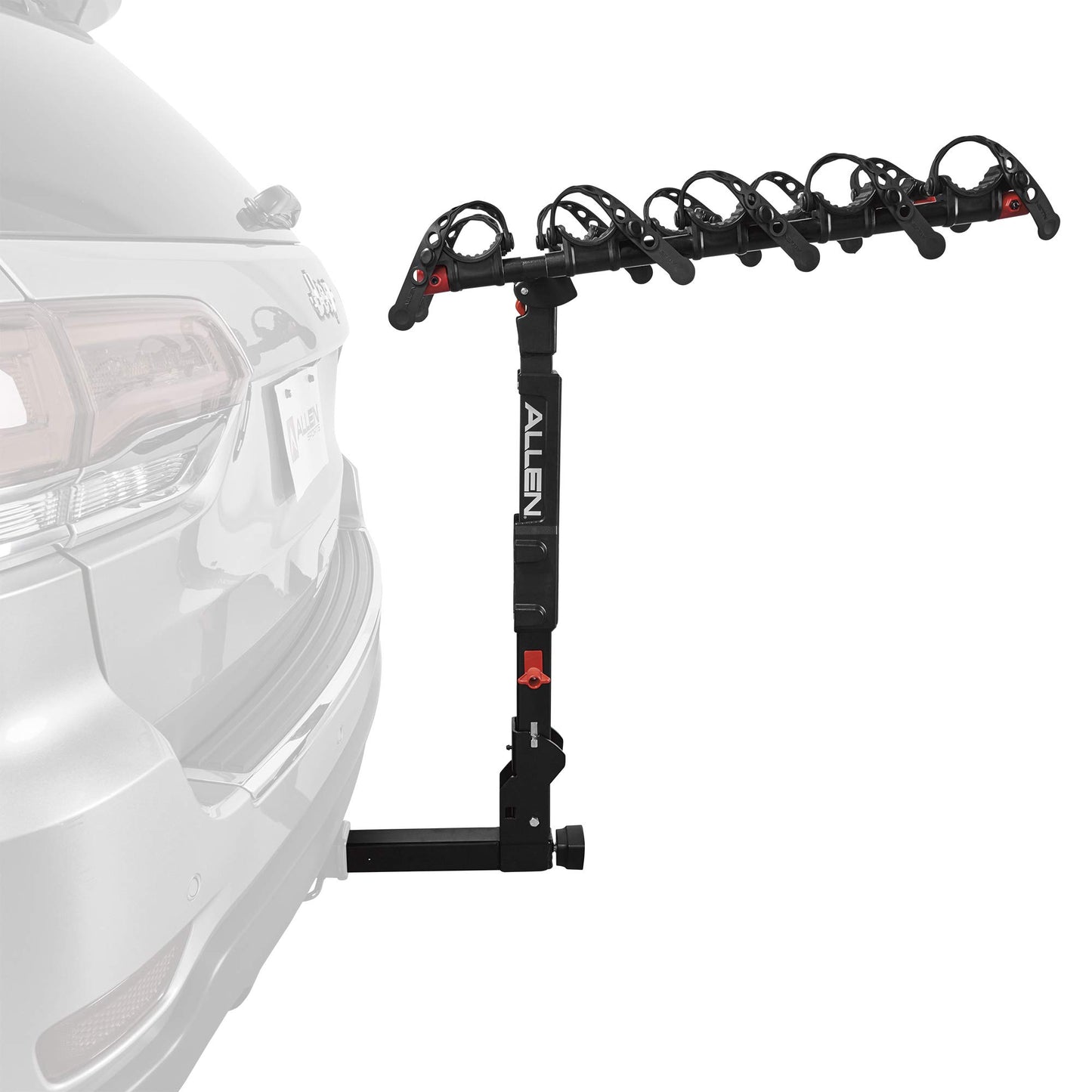 Allen Sports Premier Locking Quick Release 5-Bike Carrier for 2 in. Hitch, Model QR555
