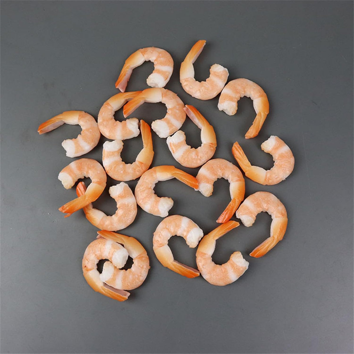 KRTYDBFZ Simulation Shrimp Fake Food Model PVC Kitchen Photography Tool Restaurant Window Display Wedding Party Home