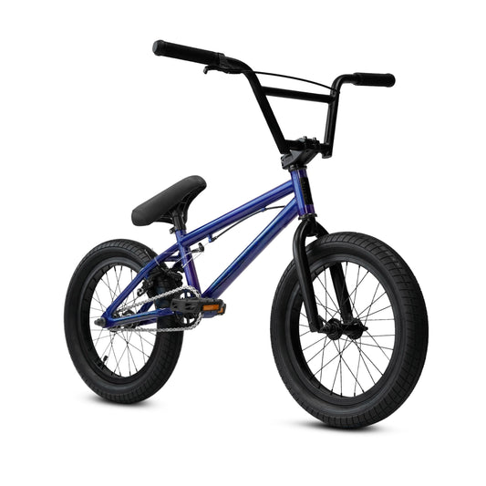 Elite BMX Freestyle Bike, Durable Steel Frame, Available in 16", 18", and 20" Sizes. New Sizes 26" and 29" BMX Bicycles. (PW - Blue, 16")