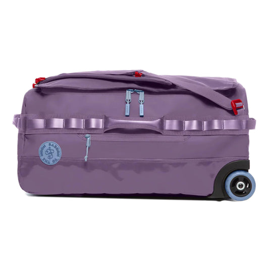 Baboon to the Moon 55L Rolling Duffle Bag with Wheels and Handle | Large Duffle Bag for Travel, Check In Luggage with Wheel, Rolling Suitcase, Travel Luggage, Suitcases with Wheels (Plum Mode)