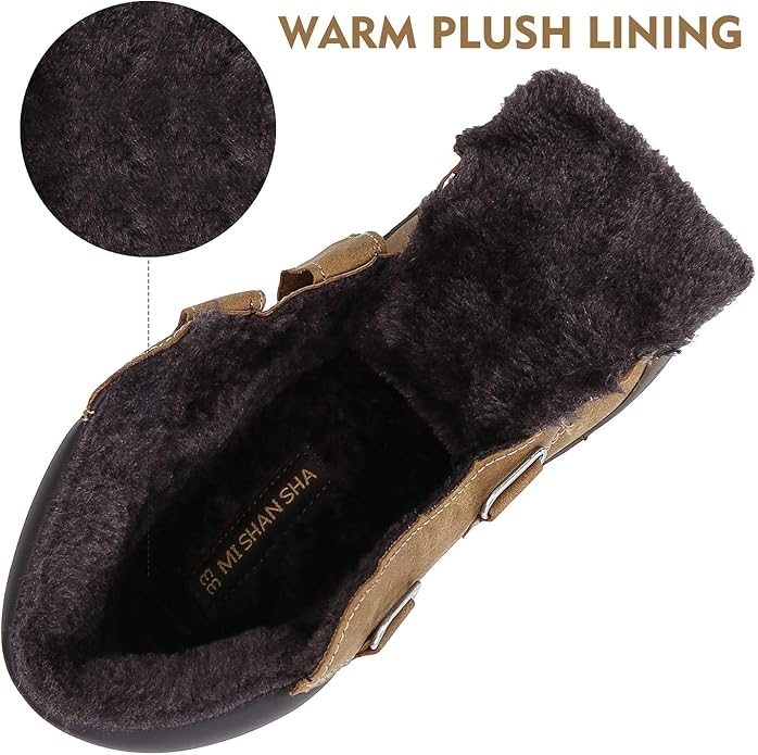 Mishansha Kids Hiking Boots Toddler Girls Boys Hiking Shoes Water-Resistant Anti-Collision Non-Slip Athletic Outdoor Trekking Boots