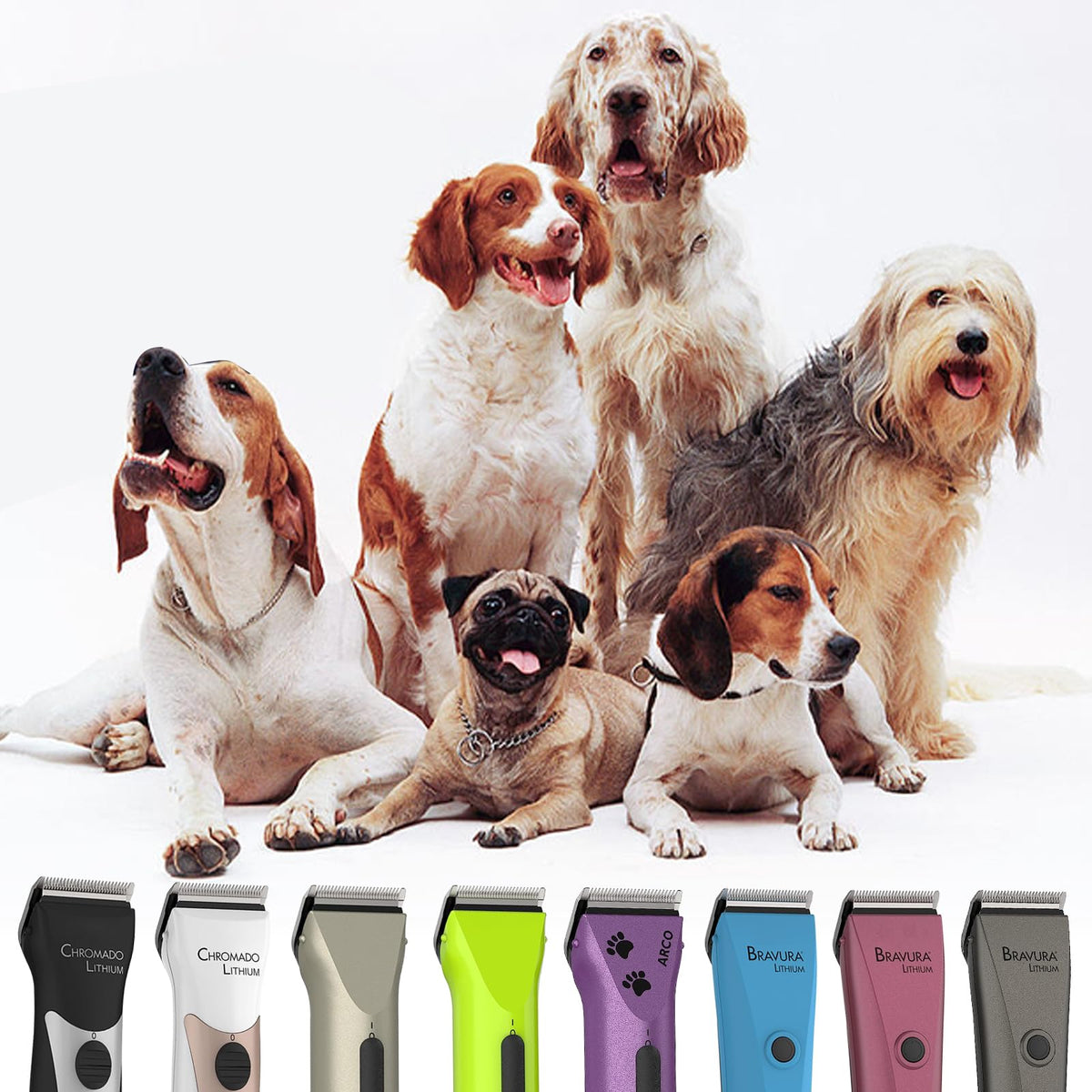 2PCS Adjustable 5 in 1 Replacement Blades Compatible with Wahl 5 in1 Clipper Bravura, Chromado, Creativa, Figura, Motion, Supergroom Dog Grooming Clippers