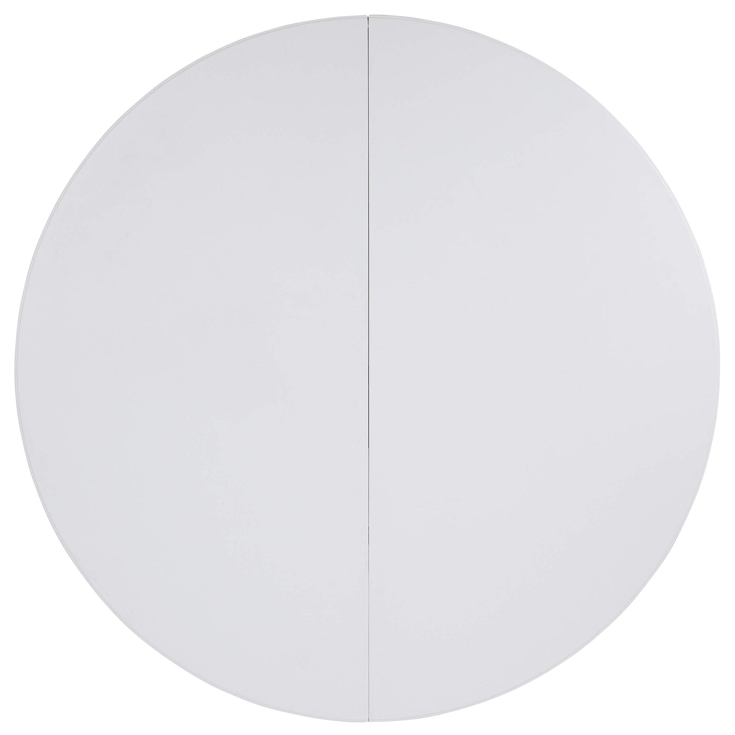 Flash Furniture Stonewall 6' Round Plastic Folding Event Table with Carrying Handle, Bi-Fold Banquet Table for Indoor/Outdoor Events, White