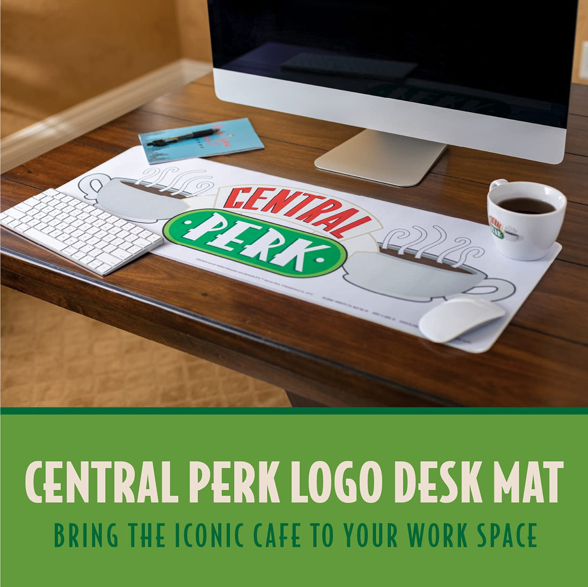 Paladone Central Perk Desk Mat | Officially Licensed Friends Merchandise