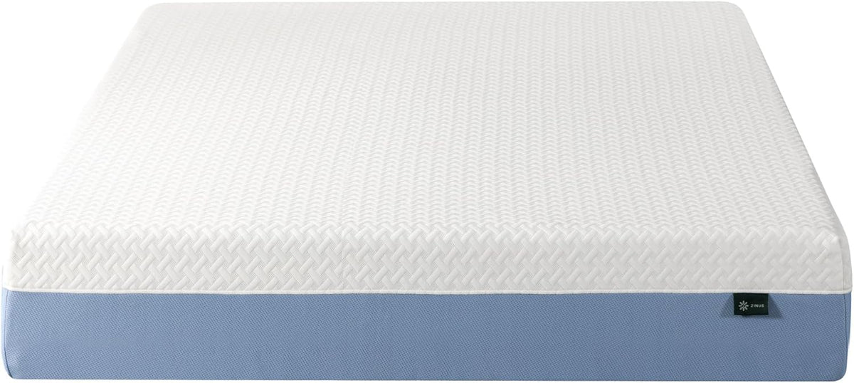 Zinus 10 Inch King Memory Foam Mattress - Cooling Comfort, Fiberglass-Free, Medium Feel, Safe Materials
