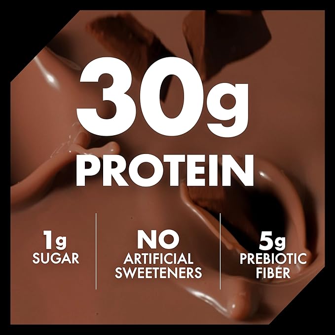 Oikos Protein Shake, Exclusive Variety Pack, 30g High Protein Drinks, Shelf Stable, Ready to Drink, 5g Prebiotic Fiber, 12 fl oz Bottle (8 ct Chocolate, 4 ct Vanilla)